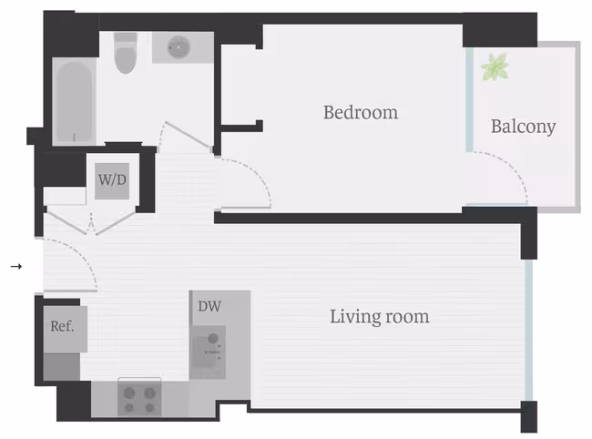 City Arts & Lectures 1111 floor plan